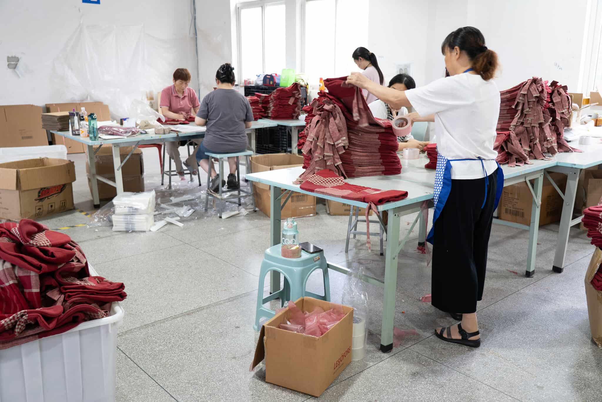 Garment Finishing & Packing workshop